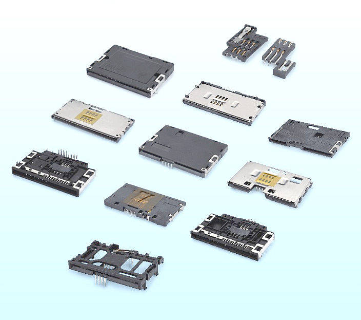 深圳MUP  税控、金融、POS机、银行终端用smart card connector IC卡座厂家